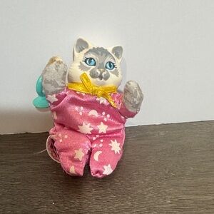 Vintage Kitty Surprise Sleep N Surprise Kitten Baby Hasbro 1992 Cat Plush